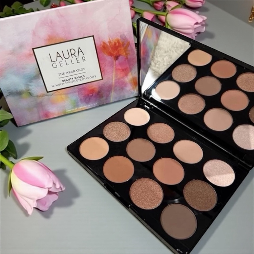 Laura Geller The Wearables Beauty Basics 12 Multi-Finish Eyeshadows Palette